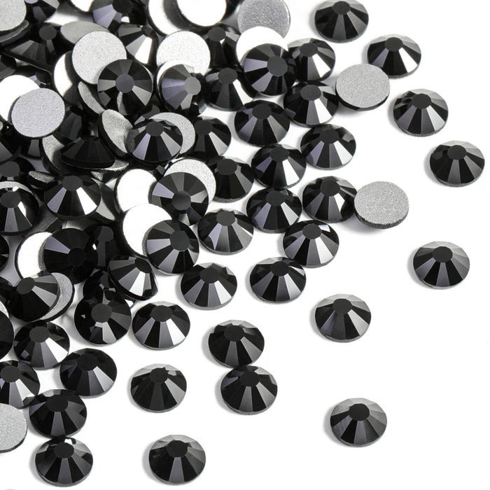  HTVRONT Rhinestones for Crafting, Black Hotfix Rhinestones Come  with Hot Melting Glue, Bright Color & Shining Flatback Rhinestones for  Nails, Clothes, Decoration and Handicraft（SS10 2880pcs）