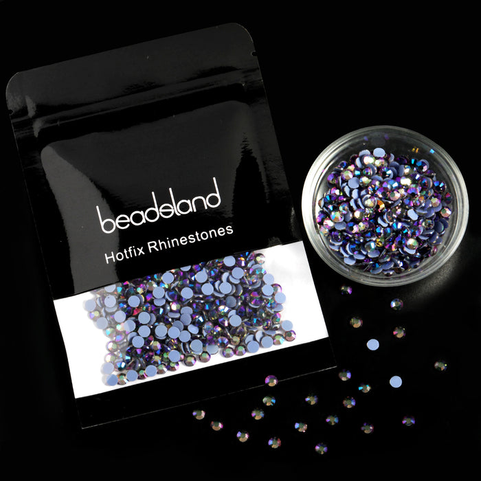 Beadsland Hotfix Rhinestones, Crystal Rhinestones for Crafts Clothes DIY Decoration- Paradise Shine