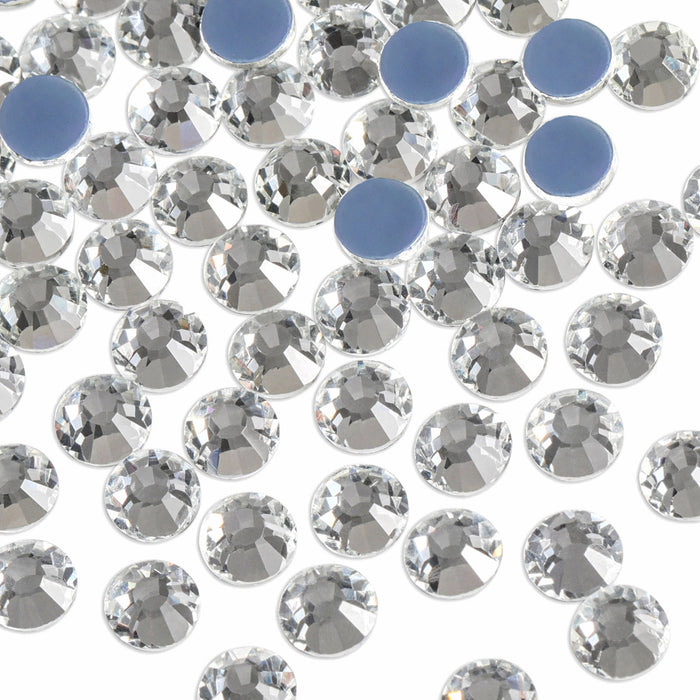 Beadsland Hotfix Rhinestones, 288pcs Flatback Crystal Rhinestones for  Crafts Clothes DIY Decorations, Capri Blue, SS30, 6.3-6.5mm