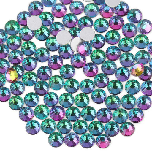 Beadsland Flat Back Crystal Rhinestones Round Gems for Nail Art and Craft Glue Fix,Light Blue (4.6-4.8mm) SS20/1440pcs